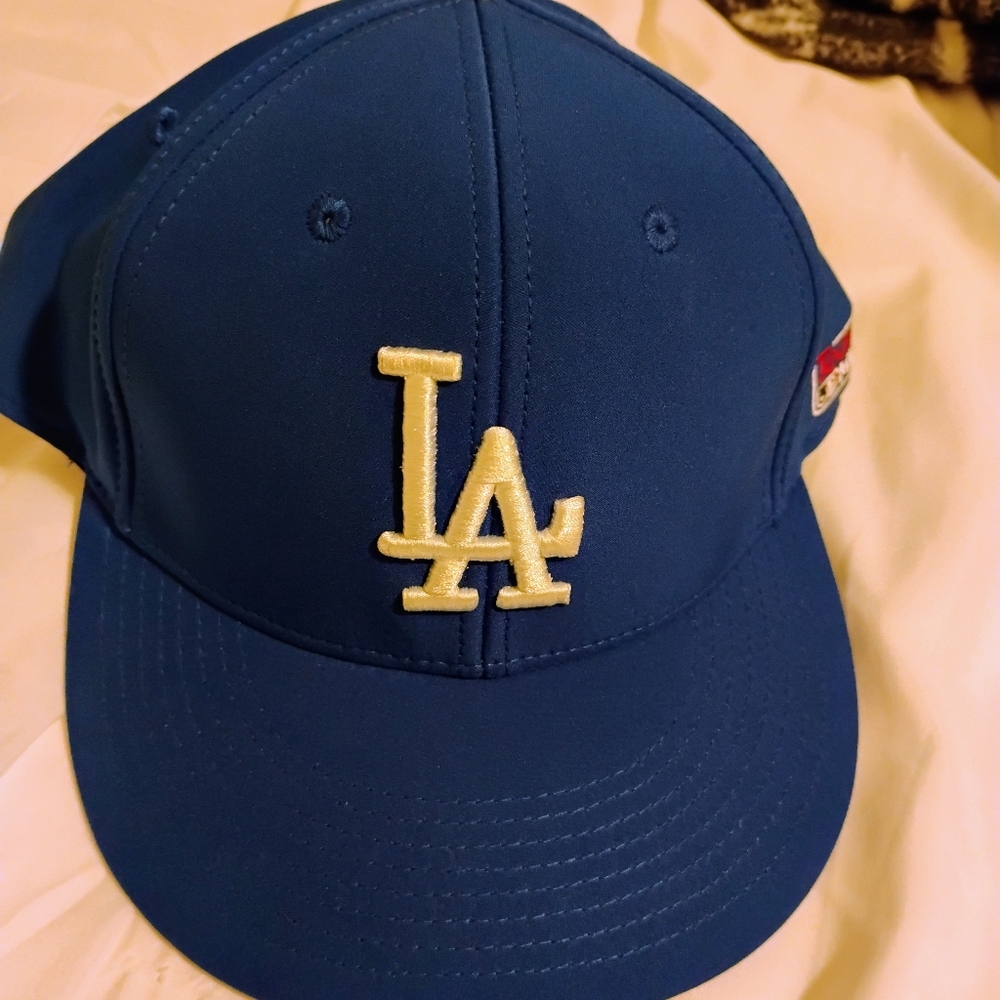 MLB Blue Cap with White Logo